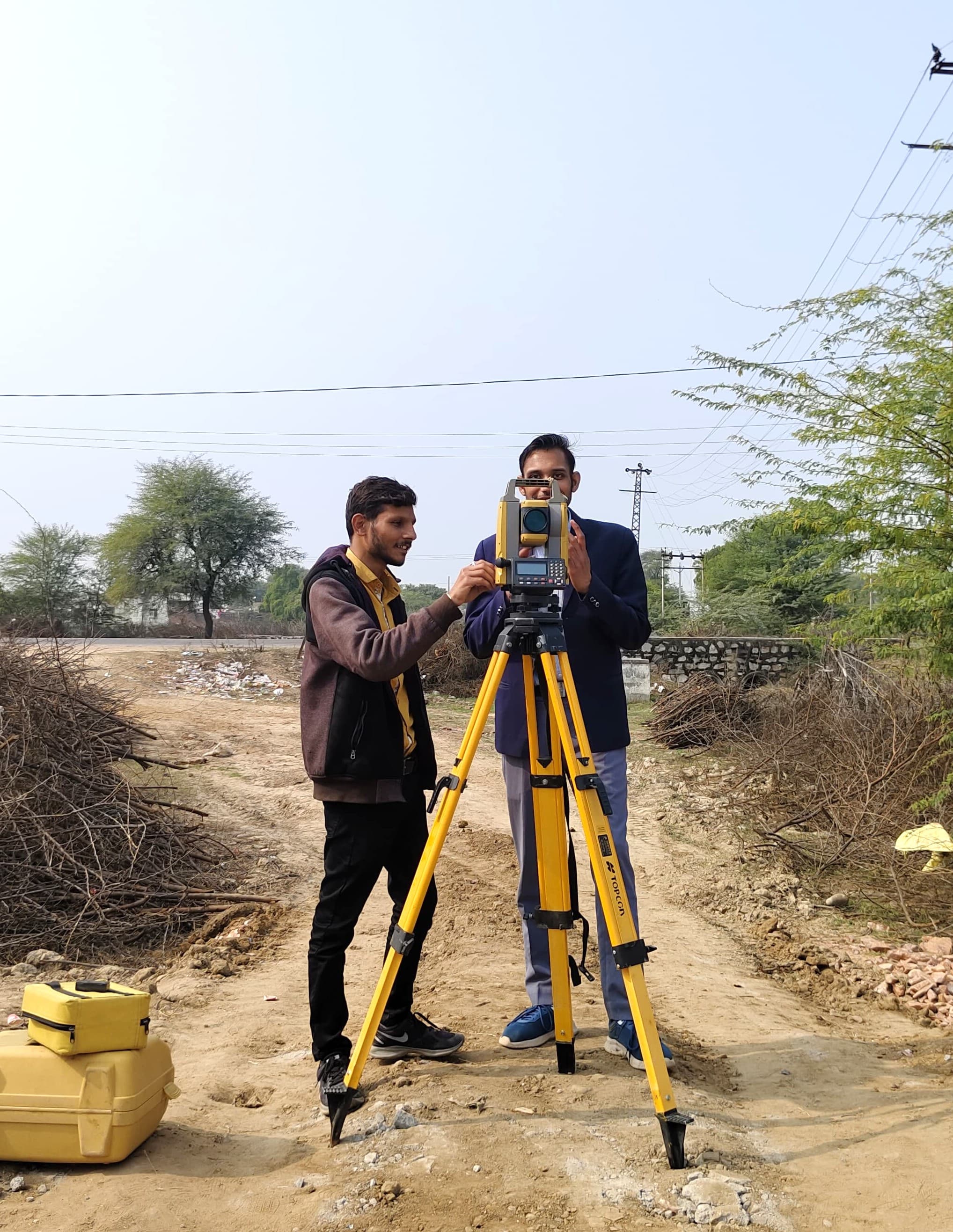 Land Survey & Mapping with Total Station/DGPS